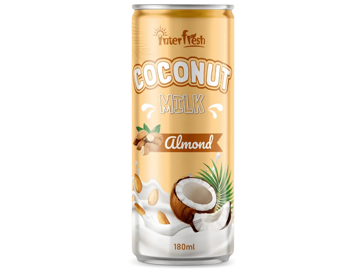 180ml Interfresh Coconut Milk Almond flavor