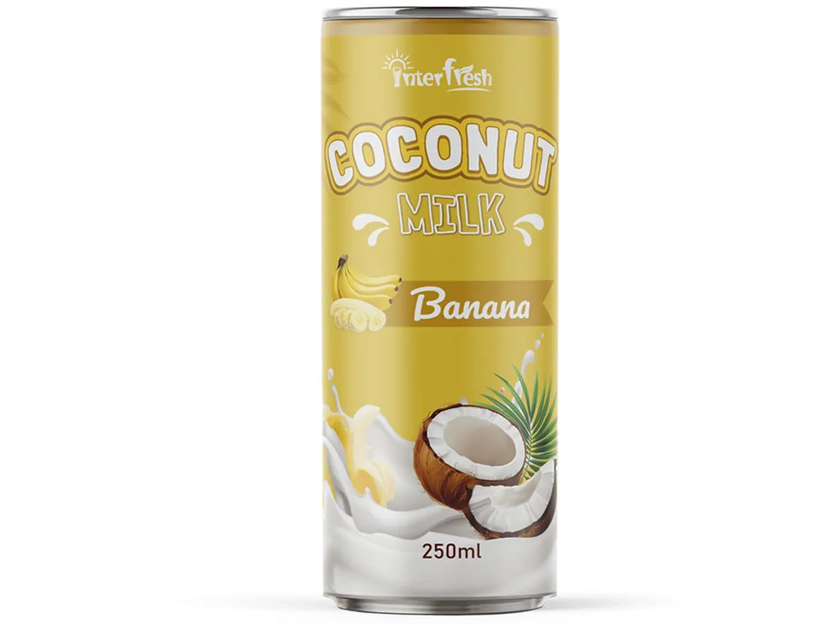 250ml Interfresh Coconut Milk Banana flavor