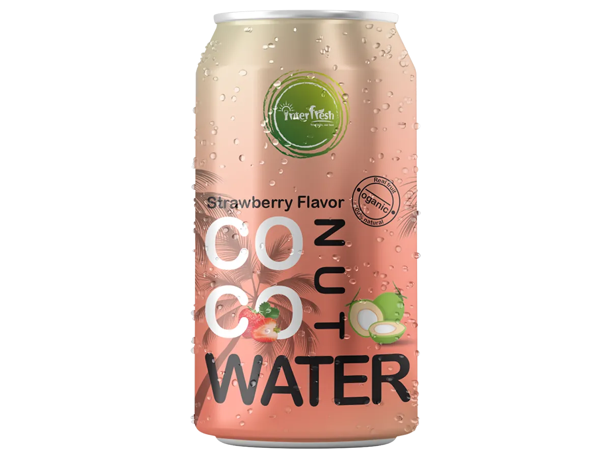 330ml Interfresh Coconut Water Strawberry flavour