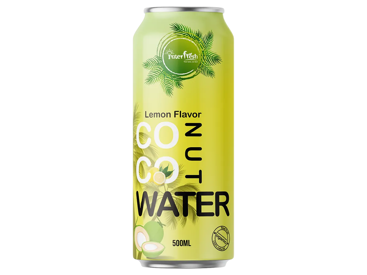 500ml Interfresh Coconut Water Lemon flavour